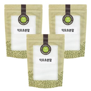 익모초 분말 가루 300g x 3팩(총900g) 국산 국내산, 3개, 단품