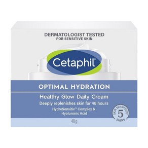 Cetaphil 세타필 옵티멀 하이드레이션 헬시 글로우 크림 48g Optimal Hydation Healthy Glow Ceam, 1개