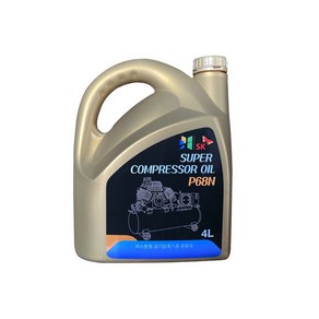 SK ZIC COMPRESSOR OIL (압축기유 P68N) 4L, SK 컴프레셔 압축기유 4L, 1개