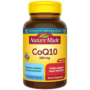 Nature Made CoQ10 100mg 소프트젤 120개 120일 분량