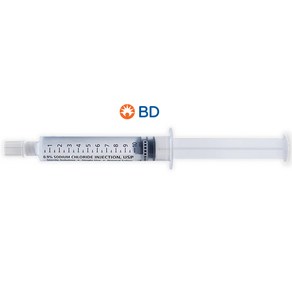 포쉬/포지/포시플러쉬/플러시 Posiflush Syinge 10cc(BD) 30ea/1Box, 1개