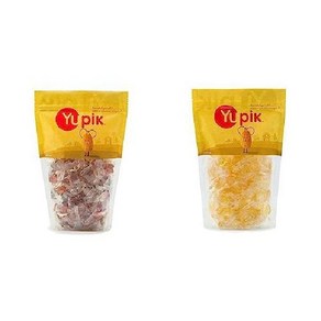 유픽 Yupik 캐나다 메이플 메이플시럽 캔디 + 허니 보리 슈가 사탕 대용량 1kg, 1kg(1팩)