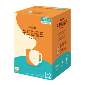 맥심 슈프림 골드 커피믹스, 13.5g, 170개입, 1개