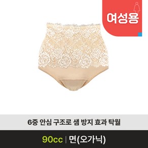 6중 안심 구조로 샘 방지 효과 탁월 WDR-02 90cc 요실금팬티 복지용구