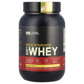 옵티멈뉴트리션 Gold Standad 100% Whey 바나나 크림 907g(2lbs), 1개, 907g