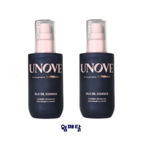 어노브 실크 오일 에센스 웜페탈 70ml 2개, 어노브 실크 오일 헤어에센스 웜페탈 70ml 2개