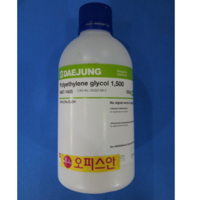 오피스안&컴사이언스 폴리에틸렌글리콜(D.J)Polyethylene glycol CP-1000 시약