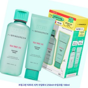 브링그린 티트리 시카 수딩토너 510ml + 수딩크림 100ml, 1세트