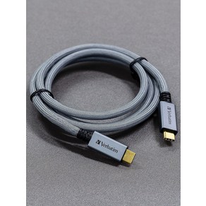 버바팀 메탈릭 USB 3.2 C타입 to C USB PD 케이블, 혼합색상, 1개