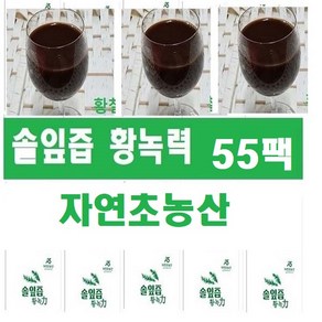 발효 솔잎즙액기스 진액 (115m) 자연초농산, 55개, 115ml