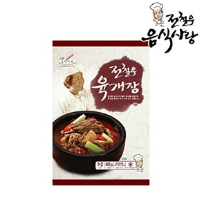 전철우 육개장 600g x 6팩, 6개