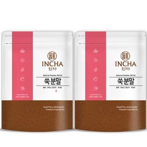 국내산 쑥 분말 가루 파우더 400g [200gX2개] 쑥라떼 쑥차 애엽, 200g, 2개, 2개