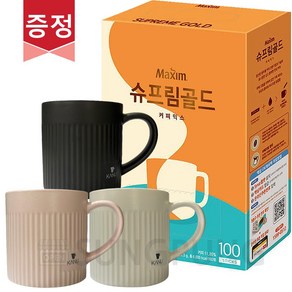 맥심 슈프림골드 100T + 데일리머그