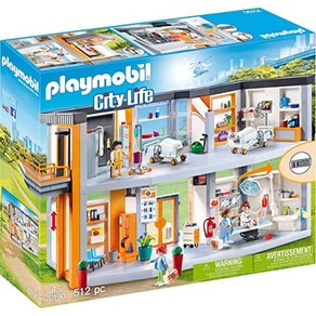 플레이모빌 PLAYMOBIL 70190 종합병원 플레이세트 피규어 굿즈, 1개