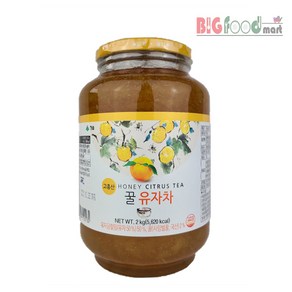 청솔 꿀 유자차 2kg