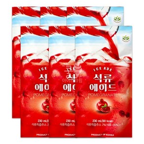 석류 에이드 230ml 6개