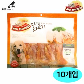 티세이브 마이도기 착한닭 400g (영양 치킨고구마) (10개입) 개육포 강아지 애완용품 애완간식 애견용품, 1개