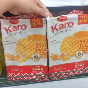 kao 카로 크리스피 버터 와플, 150g, 1개