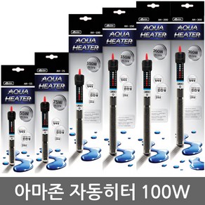 팜파크 아마존 자동히터 100W 어항히터 수족관히터, 1개