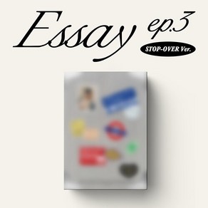 장민호 미니 3집 Essay ep.3 (Stop-over version) / 아웃박스+포토북+ID카드+셀피버전포토카드+스냅버전포토카드