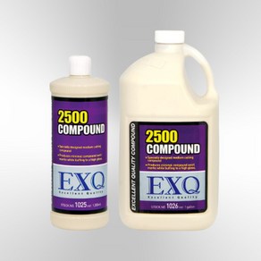 이엑스큐 2500방 컴파운드 EXQ 2500 COMPOUND SN1025(1L) 1차 2차 컴파운드 동시작업 연마 및 광택 제공