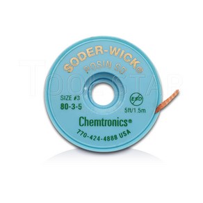 챔트로닉스 WICK 80-3-5 (폭1.9mm) 솔더위크/1.5M/납흡취선, 1개