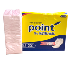 안심 포인트 속기저귀 골드 라운드형 3팩 6팩 8팩 12팩, FREE(onesize), 12개, 20개입