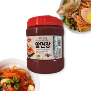 [당일출고] 움트리 쫄면장 2kg 쫄면 소스 비빔장 양념장 업소용, 1통