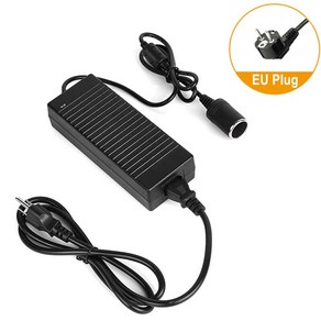 차량용 전원 어댑터 변환기 AC DC 110V/220V-12V 10A 자동차 냉장고용 공기 펌프, 01 ZYAC05-EU Plug