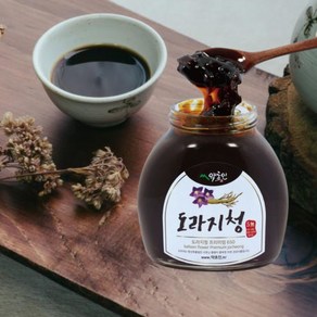 국산 도라지청 650g 무설탕 무색소 도라지차용 약도라지청 선물용, 1개