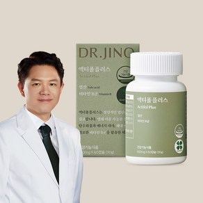 DR.JINO 닥터지노 액티폴 플러스 4세대 활성형 엽산 비타민B, 1개, 60정