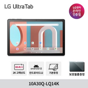 LG전자 Ulta Tab 태블릿PC 10A30Q-LQ14K, 차콜 그레이, 64GB, Wi-Fi