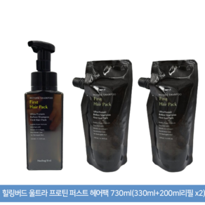 힐링버드 울트라 프로틴 퍼스트 헤어팩, 730ml, 1개