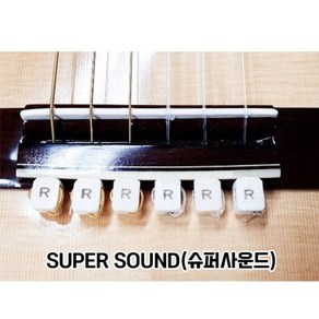 클래식기타 스트링타이/슈퍼사운드/슈퍼칩 supe sound, 1개