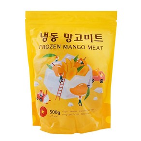 대정 냉동 망고 미트 500g 하프컷 베트남, 1개