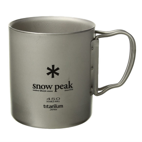 스노우피크 티타늄 더블월 머그컵 450ml Snow Peak