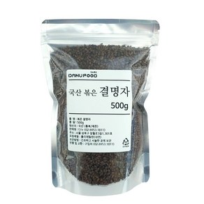 다누푸드 국산 볶은 볶음 결명자 차, 1개, 500g