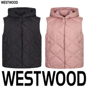 5층 웨스트우드 WESTWOOD 우먼 후드 퀄팅 패딩 베스트 (여자 가을 조끼) N3/628