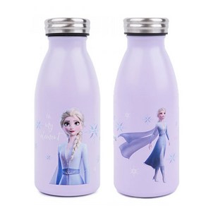 릴팡 겨울왕국2 밀키 스텐 보틀 엘사 FRO5727, 혼합 색상, 350ml, 1개