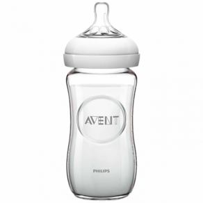 AVENT 아벤트 내추럴-유리 젖병 240ml, 1개