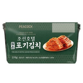 [피코크] 조선호텔 썰은 포기김치 1.9kg, 1개