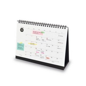 아이씨엘디자인 Desk Schedule 2023 L, black, 1개