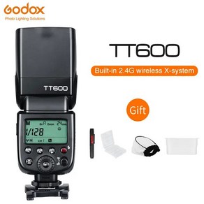 Godox TT600 2.4G 무선 GN60 마스터/슬레이브 카메라 플래시 스피드라이트 캐논 니콘 소니 펜탁스 올림푸스 후지 루믹스용, 1)TT600 fo Univesal, 1개