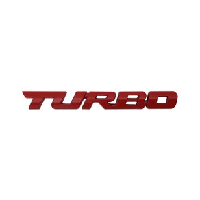 자동차 터보 엠블럼 스티커 / TURBO 뱃지