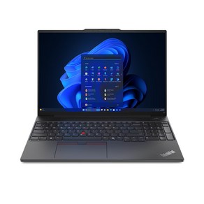 레노버 2024 씽크패드 E16 G2 코어Ulta5, Gaphite black, 512GB, 16GB, WIN11 Home, 21MA0033KD