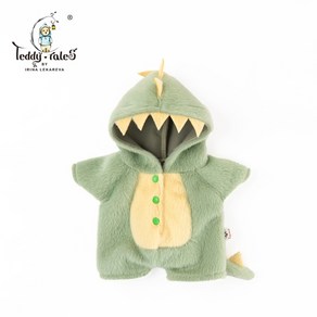 TeddyTales 정품 공식 레나 베어 옷 공룡 유니콘 점프슈트 30cm 중형 인형옷