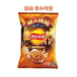 레이즈 감자칩 LAYS 야식 야시 독특한 맛 주이유통 화초 탕수육맛, 3개, 70g