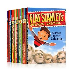 [영스텝북] 국내 플랫 스탠리 21권 세트 영어원서 Flat Stanley 음원제공