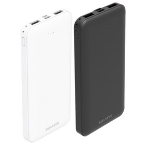 고속충전 대용량 보조배터리 스마텍 10000mAh/20000mAh, 10000mAh