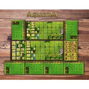 아그리콜라 보드게임 패드 신판 Agricola playmat